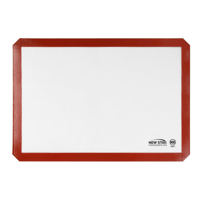 New Star Foodservice 36657 Commercial Grade Silicone Baking Mat Non Stick Pan Liner, 14 x 20 inch (Two-Thirds Size)