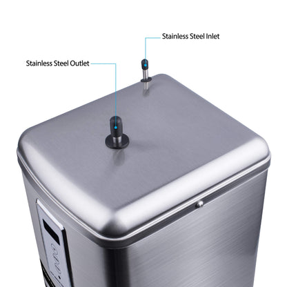 Ready Hot 40-RH-300-SSD Instant Hot Water Dispenser System, 2.5 Quarts, Digital Display Tank Only Stainless Steel
