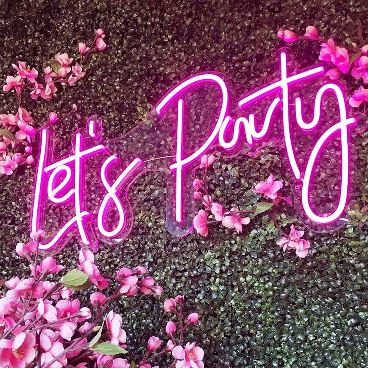 Ulalaza Better Together LED Neon Sign Night Light for Wall Party Décor Bedroom Room Bar Wedding Home Birthday Art Decoration Christmas with USB Chain Light modulator 5v