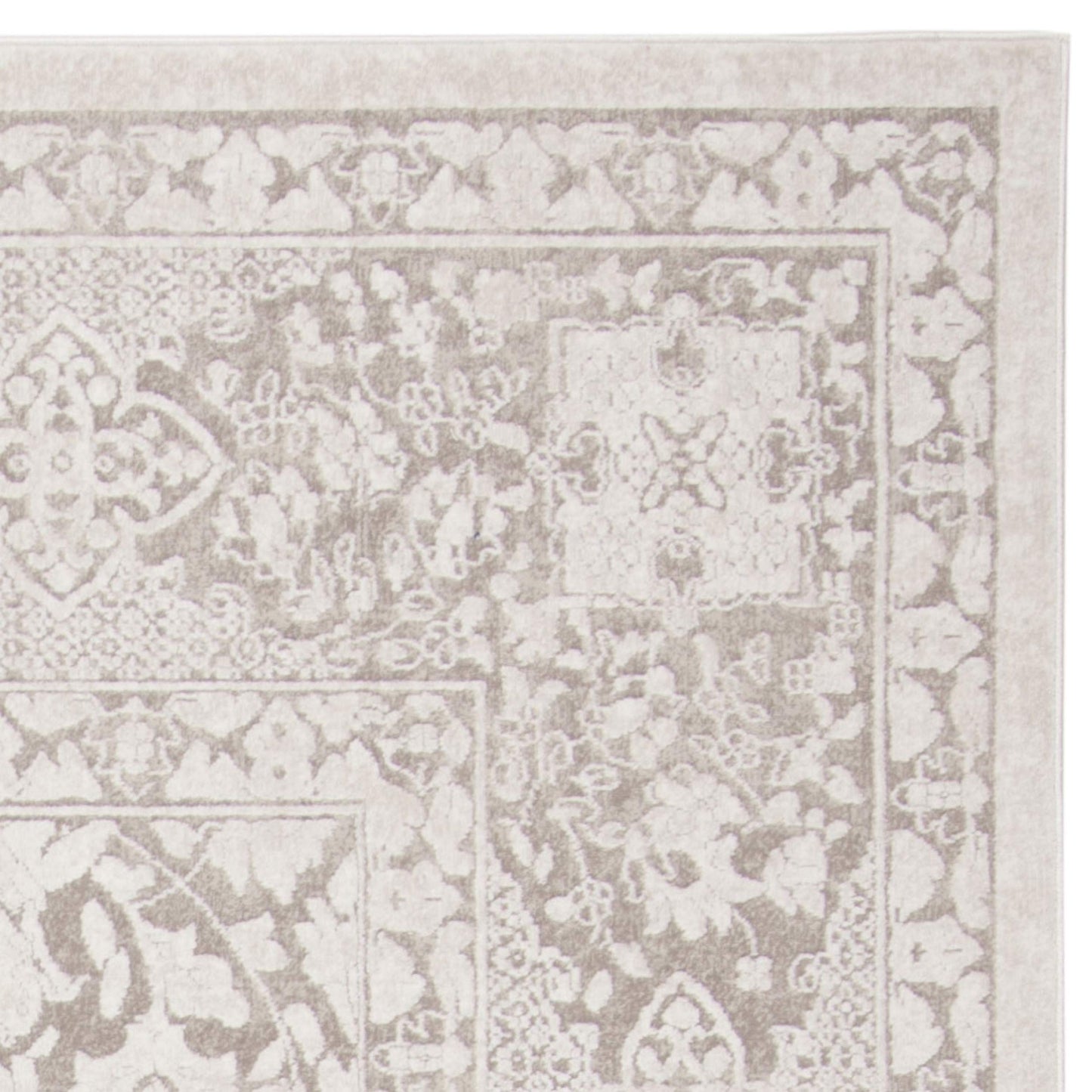 SAFAVIEH Area Rug 8x10 - Reflection Collection - Large - Beige & Cream, Non-Shedding & Easy Cleaning, Ideal for Living Room, Bedroom, Dining Space (RFT667A)