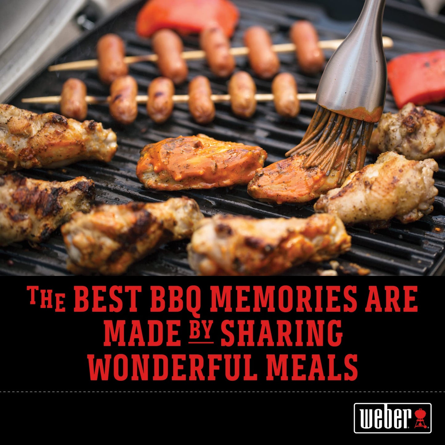 Weber The Ranch Charcoal Kettle Grill, 37" – Massive Outdoor BBQ Grill with Stainless Steel Hinged Cooking Grate, Tuck-Away™ Lid Holder & Porcelain‑Enameled Bowl