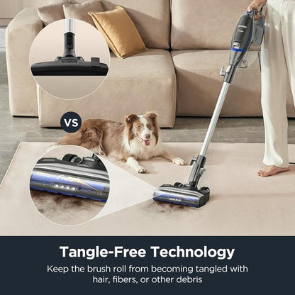 Eureka Corded Stick Vacuum Cleaner - Lightweight Pet Hair Removal with Powerful Suction | Blue, NES520BL