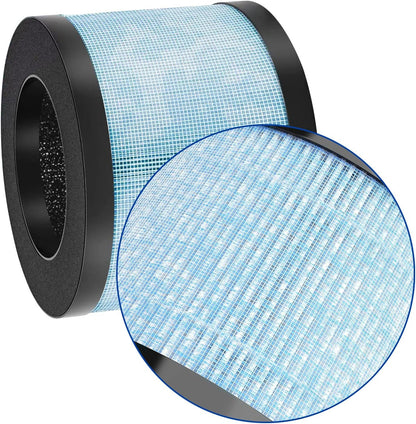 HIFROM MK01 Replacement Filter Pack of 1, MK06 H13 True HEPA Compatible with Aroeve MK01 MK06, Kloudi DH-JH01