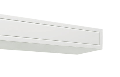 Pearl Mantels ARYB60612 Premium Grade A MDF White mantel shelf, Crisp White paint, 60"L x 9"D x 5"H, The perfect compliment to your hearth and home