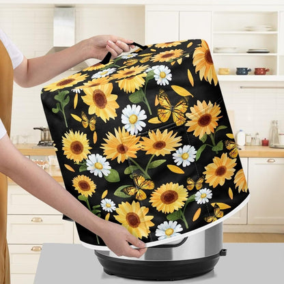 Little Flowers Blender Cover, Soft Rice Cooker Protective Dust Cover, Stylish Home Decorations, Universal, M