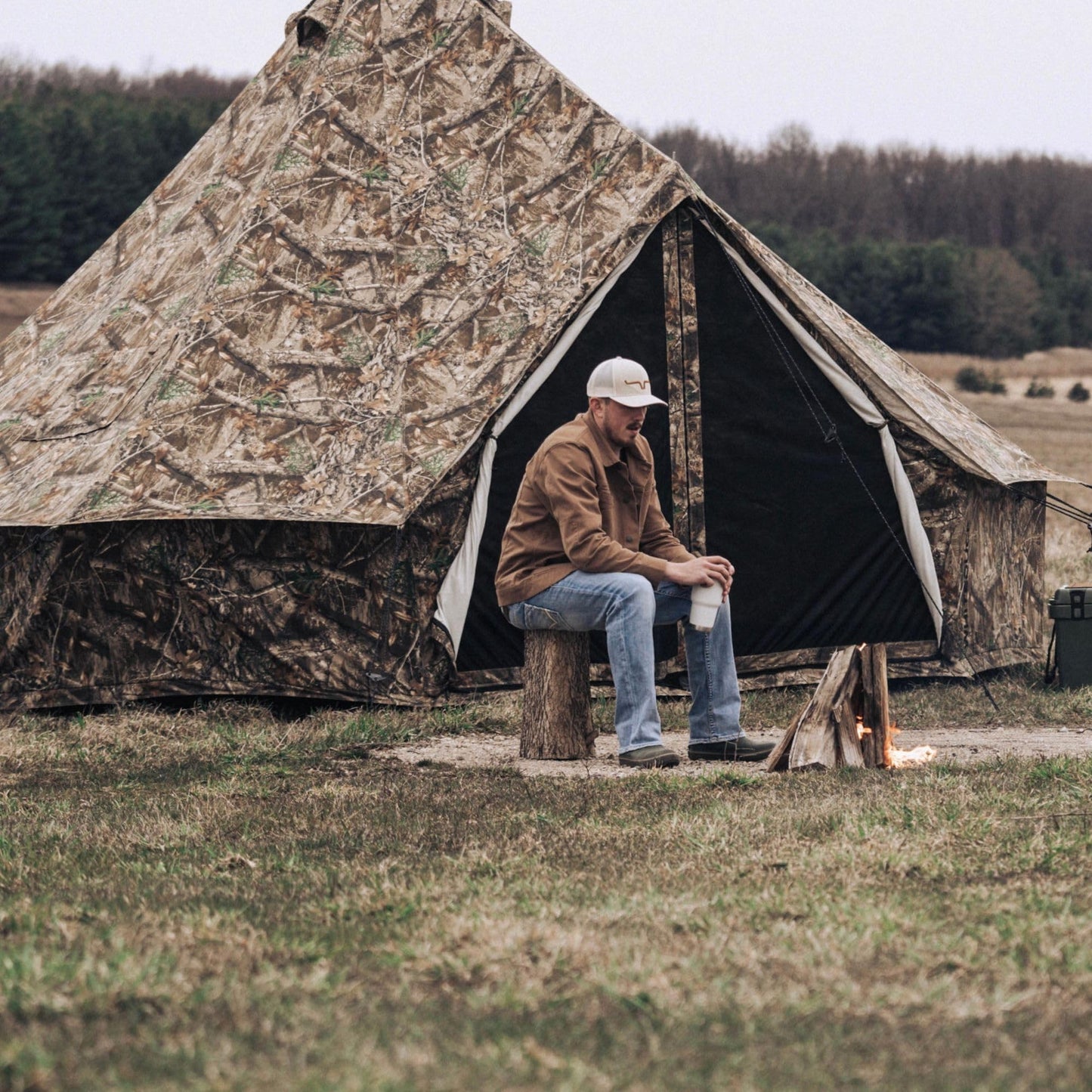 Regatta Bell Tent (Realtree Edge, 13' (4M), Water Repellent)
