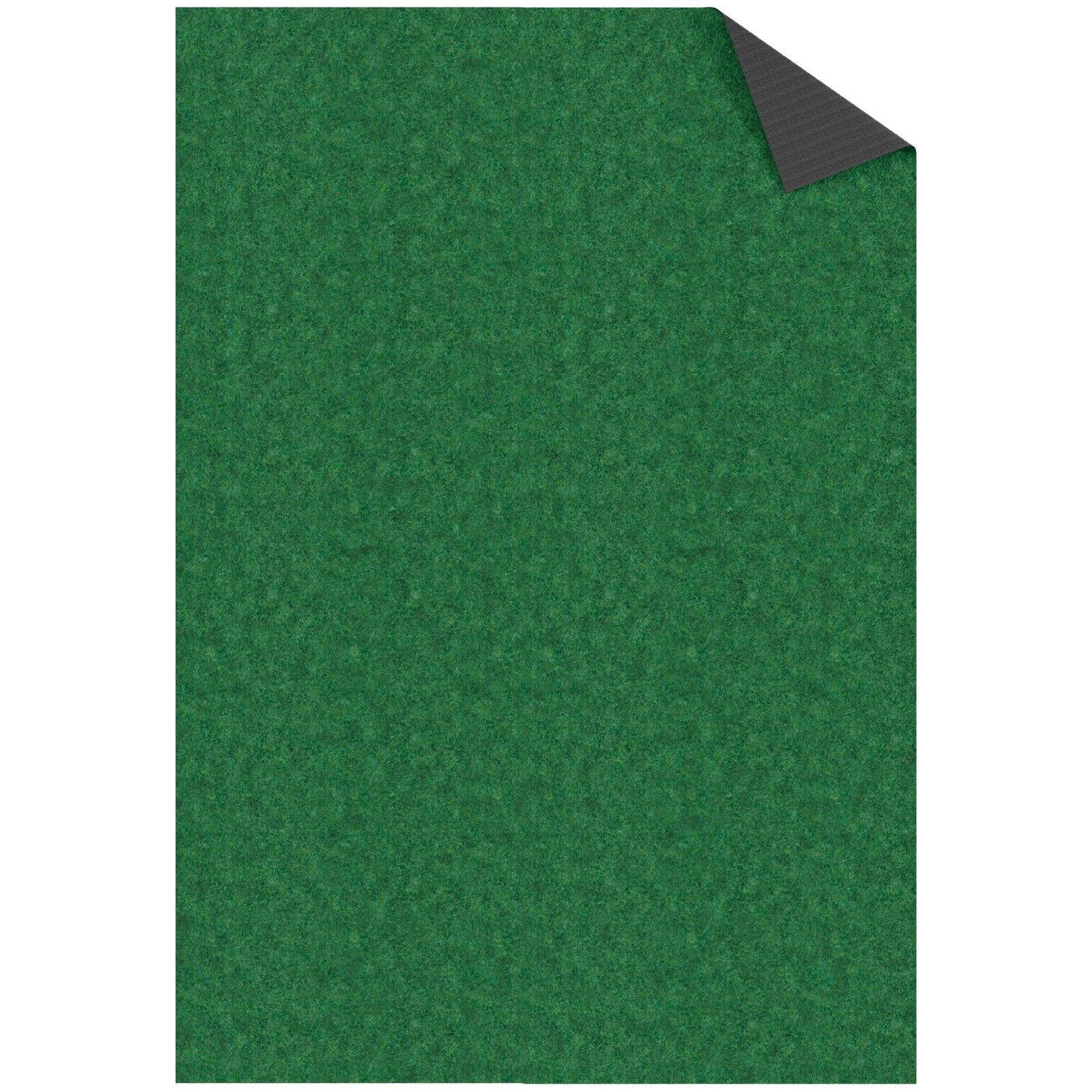 Ottomanson 6'6" x 31' Hallway Runner - Extra Durable Non-Slip Rug Mat for Indoor & Outdoor Use - Ideal for Kitchen, Entryway & Garage - High-Traffic Carpet, Green