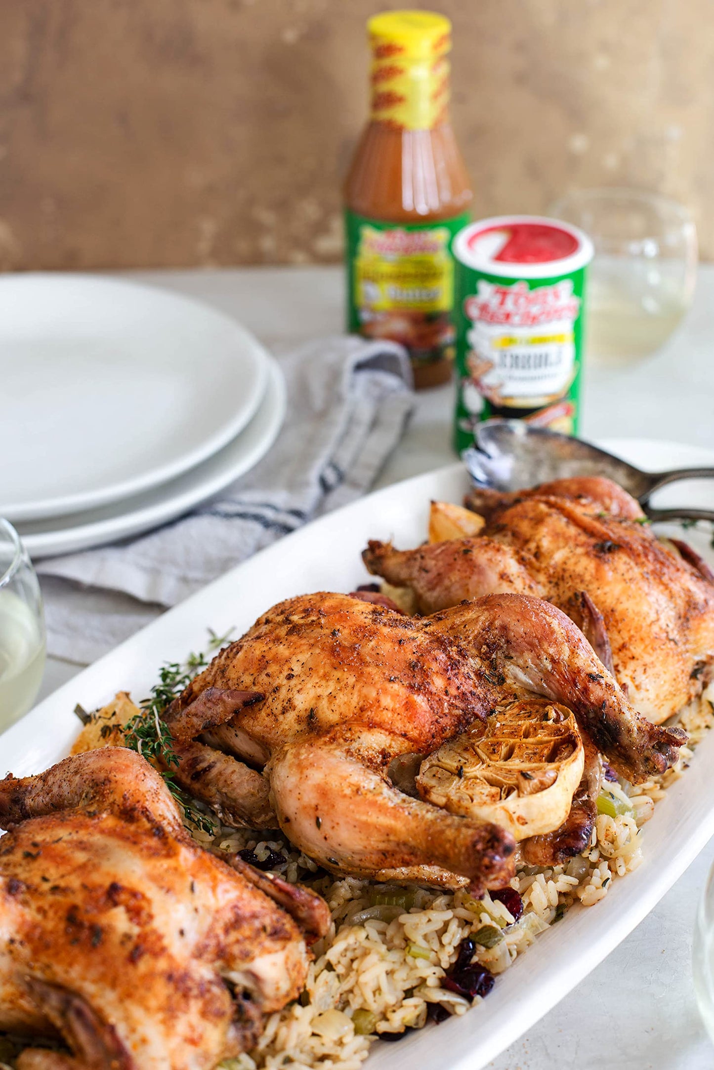 Tony Chachere Injectable Marinade Variety Pack (Butter, Jalapeno, and Roasted Garlic, 3 Pack)