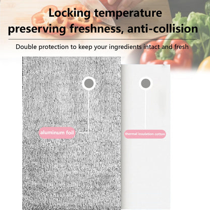 Smilco Reusable Insulation Bags Thermal Box Liners Metalized Liners Lunch Food Box Shopping Bag Insulated Lining Waterproof Insulation Package (15 Pack/ 13 In x 15 In)