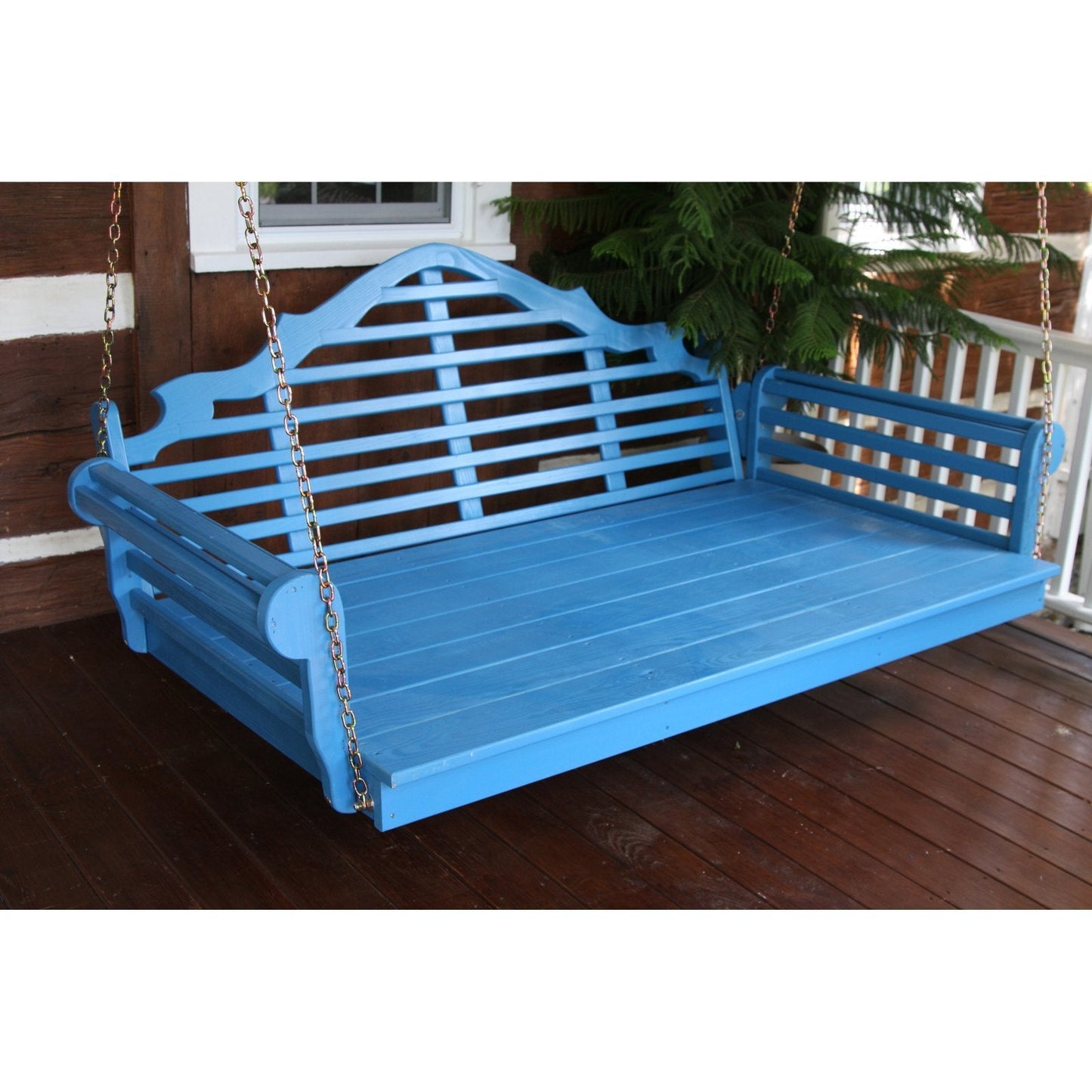 A & L Furniture 423-CYP Canary Yellow Pine Marlboro Swing Bed, 6',