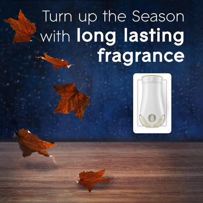 Glade PlugIns Refills Air Freshener, Scented and Essential Oils for Home and Bathroom, Fall Night Long, 1.34 Oz, 2 Count