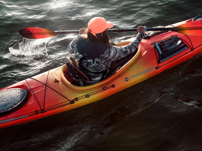 Wilderness Systems Tsunami 140 - Sit Inside Touring Kayak - Multiple Storage Options - Phase 3 Air Pro Seating - 14 ft - Mango