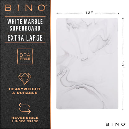 BINO BPA-Free Cutting Board, Durable Large Surface Chopping Board, Dual-Sided, Dishwasher Safe Kitchen Utensils