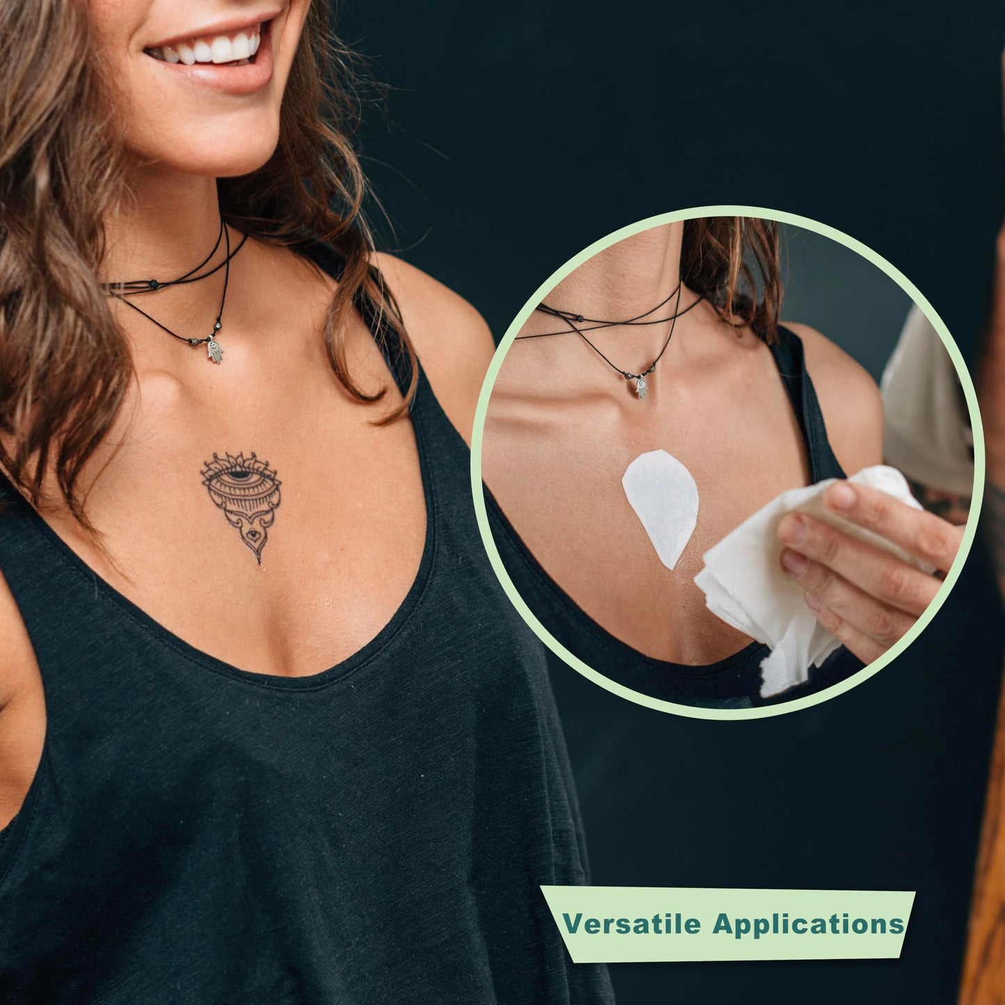 Printable Temporary Tattoo Paper for Laser Printers – A4 (8.3” x 11.7”), 10 Sheets, DIY Custom Tattoo Transfer Sheets for Skin, Waterproof
