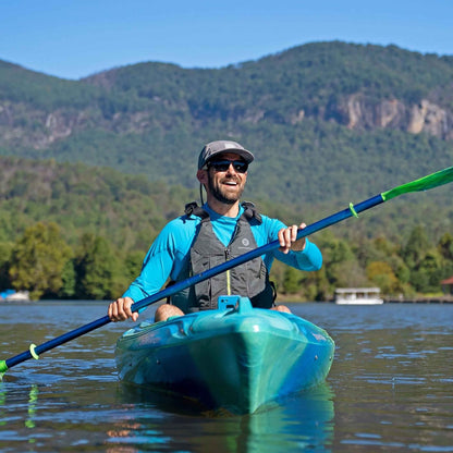 Perception Joyride 10 - Sit Inside Kayak for Adults and Kids - Recreational Multi-Water Kayak with Selfie Slot - 10 ft - Mystic