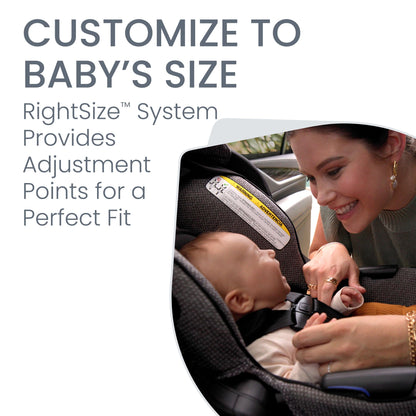 Britax Willow Grove SC Baby Travel System, Infant Car Seat and Stroller Combo with Alpine Base, ClickTight Technology, SafeWash, Pindot Stone