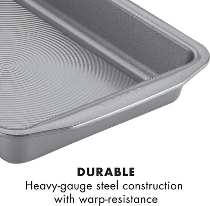 Circulon Nonstick 12-Cup Muffin Tin, Gray Steel Bakeware
