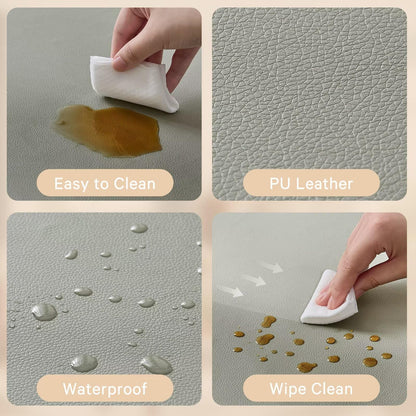 ILPEOD Waterproof Baby Play Mat for Floor Memory Foam 74 * 50 Cushion Playpen Playmat Tummy Time Crawling Mat Nursery Rug Thick Pad Create Soft & Safe Area for Infants,Toddler,Kids,Grey