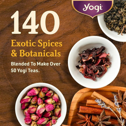 Yogi Tea Mango Ginger - 16 Bags per Pack (4 Packs) - Organic Ginger Root Tea to Support Healthy Digestion - Contains Antioxidants - Includes Cinnamon Bark, Rooibos Leaf, Mango Flavor & More