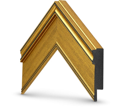 Antique Gold 55" Premiere Deco TV Frame - Compatible ONLY with Samsung The Frame TVs (Fits 2021-2026, LS03A, LS03B, LS03C, LS03D, LS03FA)