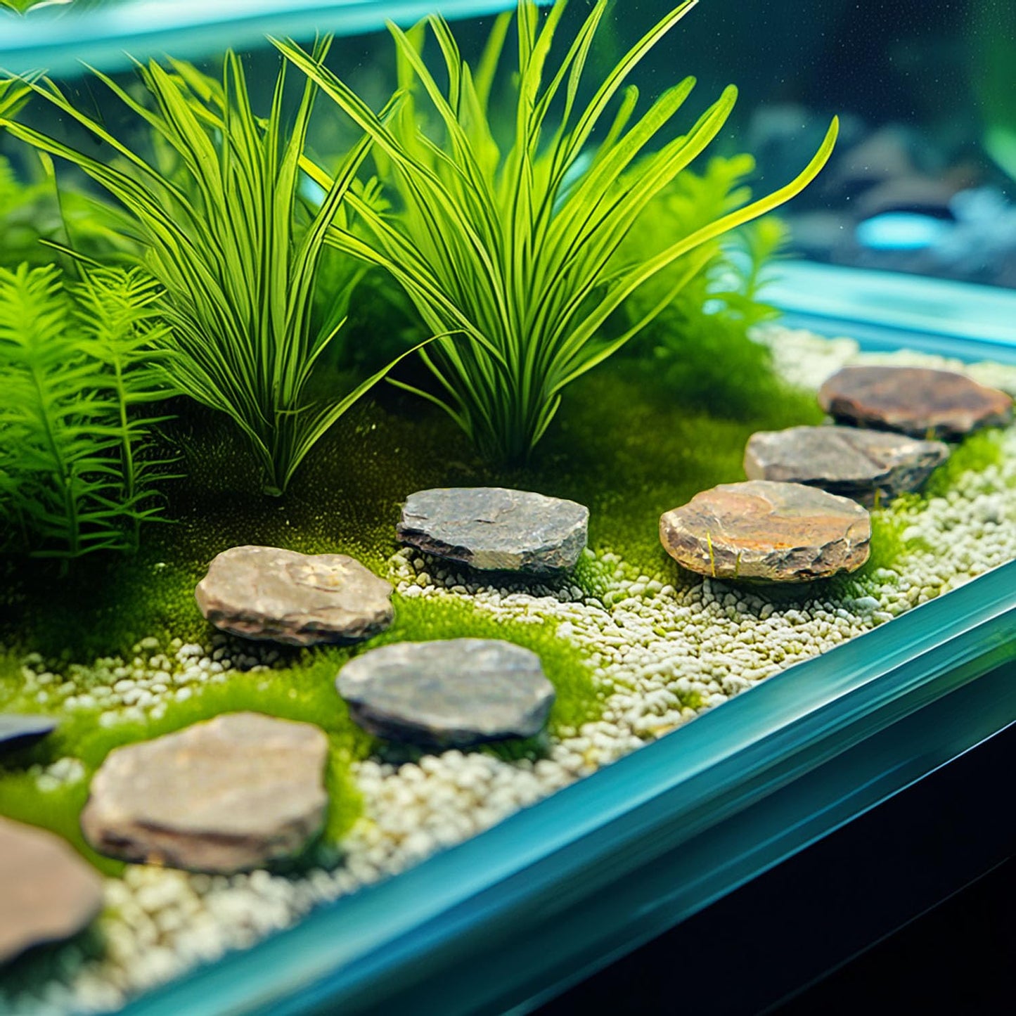 XRI XURUOYI 10Pcs Natural Miniature Small Stepping Stone Figure.Fairy Garden Supplies.Terrarium Accessories.Pathway Stones.Stairs.Shrimp Tank Decor.Bonsai Forest/Patio Pots Decoration.