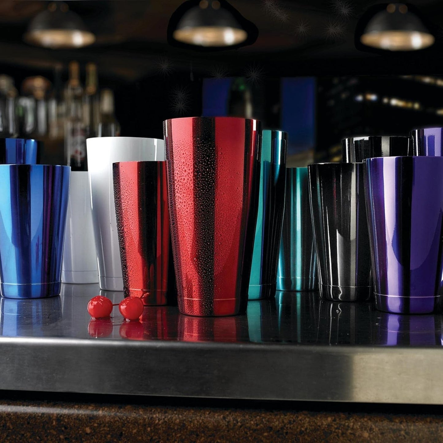 Barfly Cocktail Tin, Small 18 oz (532 ml), Black Color