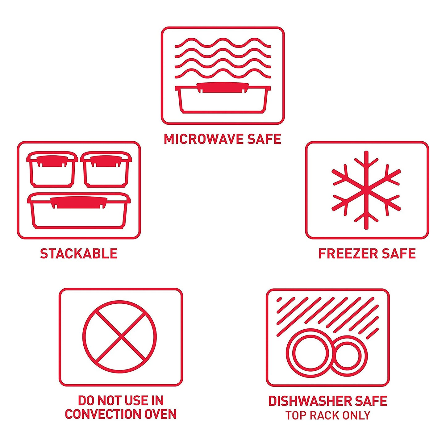 Sistema Microwave Poacher for up to 4 Eggs, Red/Clear, 28.7 x 20.5 x 8.4 cm