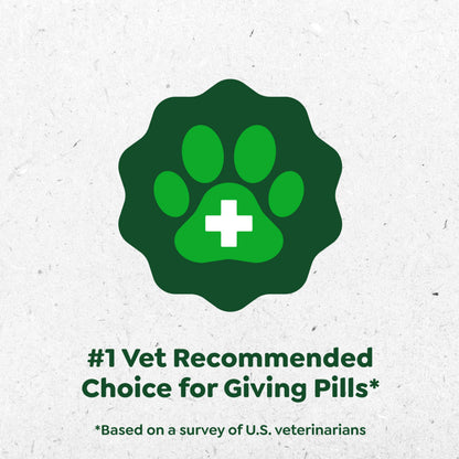 Greenies Pill Pockets for Dogs Large Size, Soft Dog Treats, Chicken Flavor, 15.8 oz. Pouch (60 Treats)