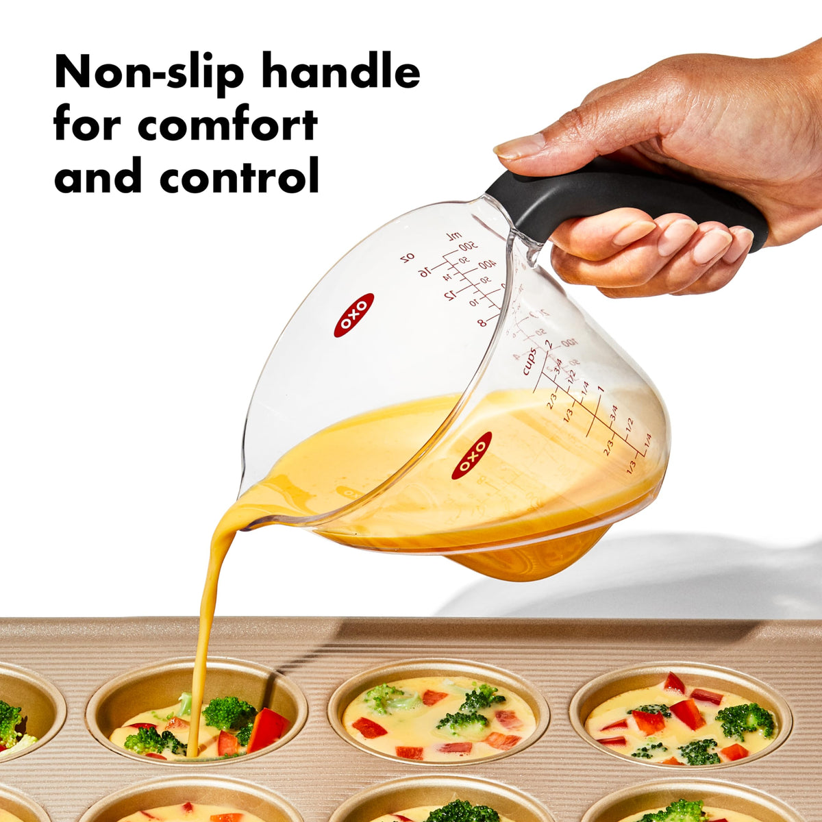 OXO Good Grips 3-Piece Angled Measuring Cup Set