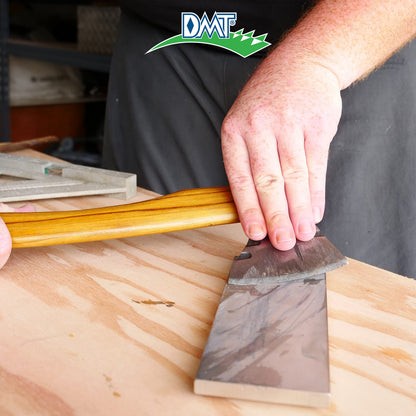 DMT D8F Dia-Sharp Bench Stone - Diamond Knife Sharpener for the Workshop, Jobsite or Kitchen - Fine - Flat Diamond Sharpening - Non-Slip Knife Sharpener- Made in the USA - 8 x 3 x 0.38 Inches