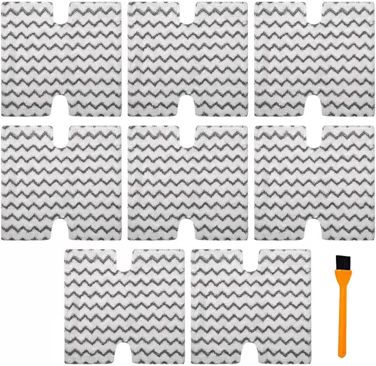 S5003d, 8 Packs 3973 S3973D S5002 S5003 S6001 S6002 S6003 Parts:XTP184 P184WQ Hongfa Pocket Steam Mop Pads for Shark