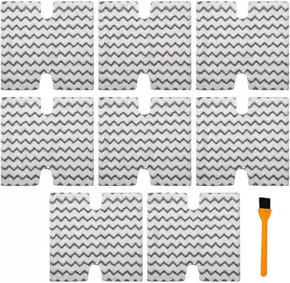 S5003d, 8 Packs 3973 S3973D S5002 S5003 S6001 S6002 S6003 Parts:XTP184 P184WQ Hongfa Pocket Steam Mop Pads for Shark