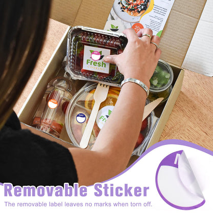 3500 PCS 7 Days of The Week Stickers 0.79 Inch Sticker Roll Dispenser Holder Acrylic Day Dot Dispenser Food Date Labels Stickers Monday to Sunday for Kitchen Restaurant Expiration Date