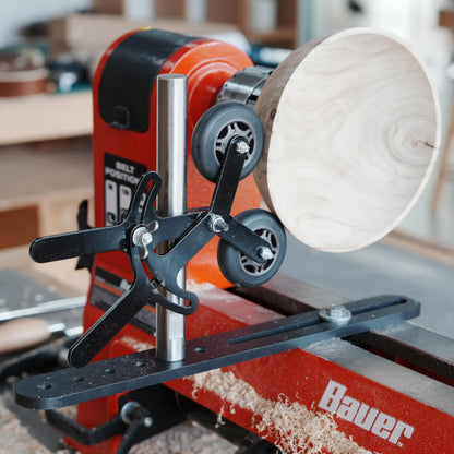 BMWOOD MC-FS6 Woodturning Steady Rest for Bowl Woodturning Lathe.