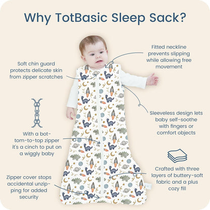 Regine Switzerland Toddler Sleep Sacks - 0.5 TOG Light Summer Wearable Blankets | Extra Long XL, 2 Pack