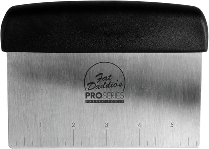 Fat Daddio's BS-456 Bench Scraper, 4.5 x 6 Inch