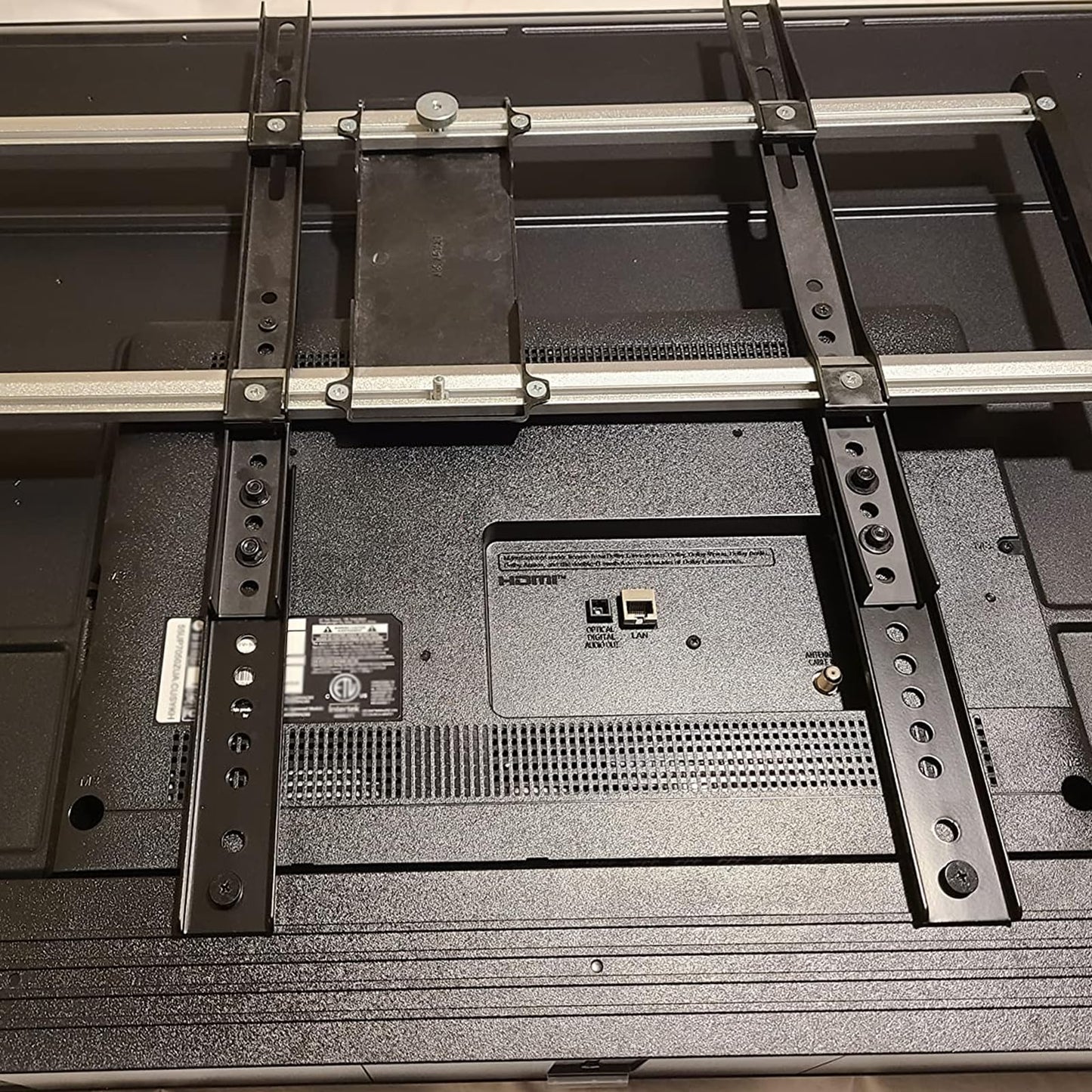 Vertical VESA Extender Plate Bracket Kit, TV Mount Extension Bracket Designed for Low VESA Pattern TV’s, Suitable for Use with Most VESA mounts and TV Ceiling Mount - 2 Brackets