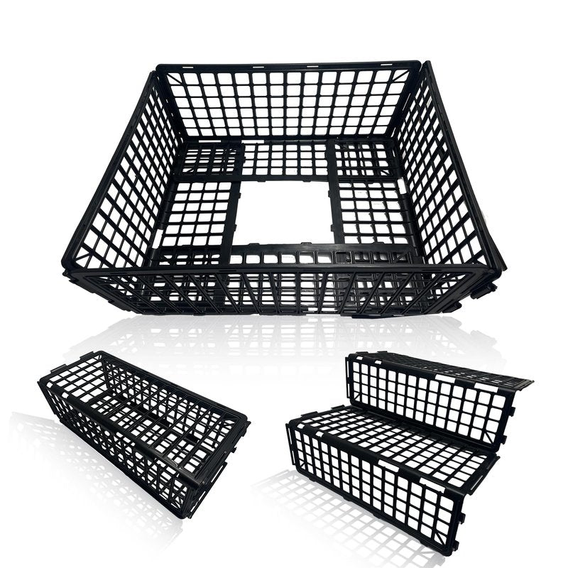 MAINTEEE 16 PCS Under Couch Blockers for Bed Couch Furniture Underneath Stop from Getting Under The Sofa (Black-16pcs)