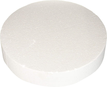 Oasis Supply Dummy Round Cake, 14" x 3", White
