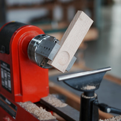 BMWOOD NCK SERIES YD6540 Quick-Change Jaws for Woodturning Lathe for Making Pipe and Spoons.