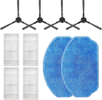10 PCS Replacement Parts for MAMNV/ZCWA BR151, BR150, MANVINS G20, GTTVO/ONSON/KILGONE Robot Vacuum Mop Accessories