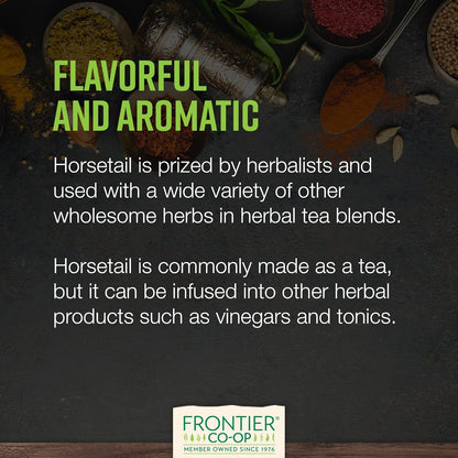 Horsetail 1lb Frontier Co-op Organic Cut & Sifted Herb