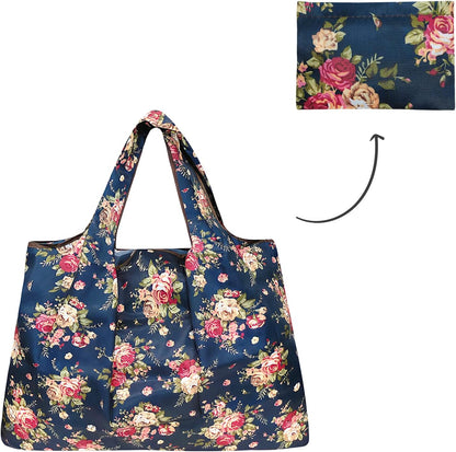 Wrapables Durable Large Nylon Reusable Shopping Bag for Eco-Friendly Shopping