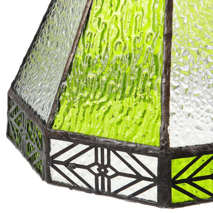 OSALADI 5.51 Inch Glass Lamp Shade Replacement Mediterranean Style Pendant Light Cover for Restaurant Bar Decoration