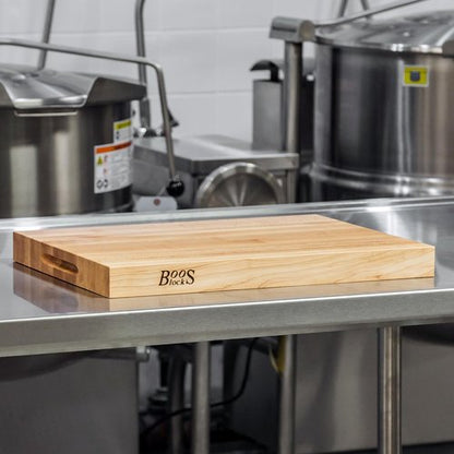 John Boos - Reversible Maple Wood Cutting Board | 20" x 15" x 1.75" - Commercial Quality