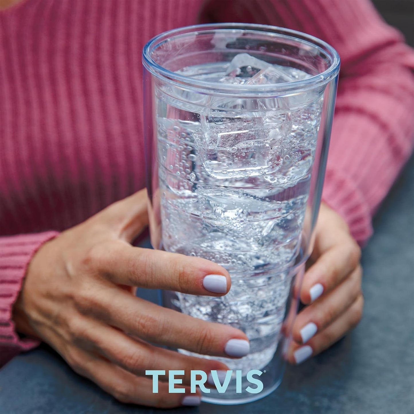Tervis Yao Cheng Tropical Bloom Double Walled Insulated Tumbler Cup, 24oz, Keeps Drinks Cold & Hot, Classic
