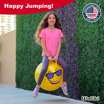 WALIKI Hopper Ball for Teens Ages 10-15 | Hippity Hop | Jumping Hopping Ball | Relay Races | 22”