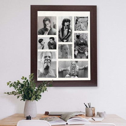 InkFlow Humorous Wall Art - Quirky Bathroom Prints for Unique Home Decor | 16x20 Unframed Art Print