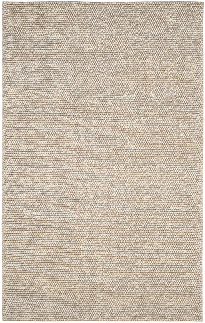 SAFAVIEH Area Rug 6x9 - Natura Collection - Beige, Handmade Wool Blend, Textured Design, Ideal for Living Room, Bedroom, Dining Space (NAT620B)