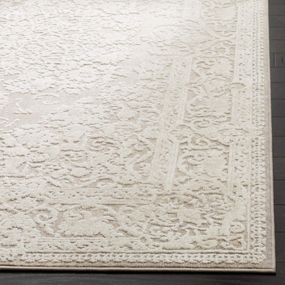 SAFAVIEH Area Rug 8x10 - Reflection Collection - Large - Beige & Cream, Non-Shedding & Easy Cleaning, Ideal for Living Room, Bedroom, Dining Space (RFT664A)